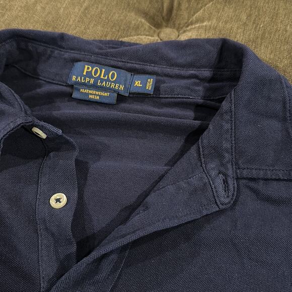 Polo by Ralph Lauren navy blue polo size XL - Picture 2 of 3